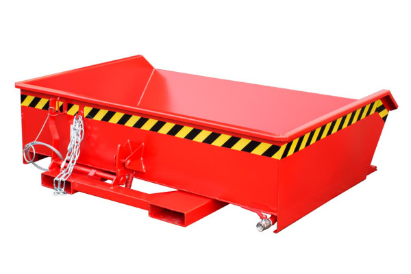 Mini-Spänebehälter SMGU 610 lackiert feuerrot RAL 3000