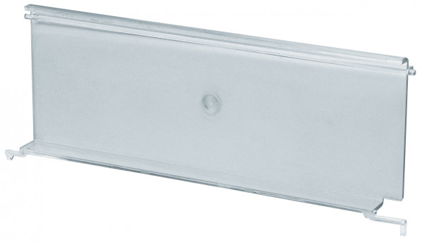 Sichtklappen transparent für Sichtlagerkästen Serie PLK 1