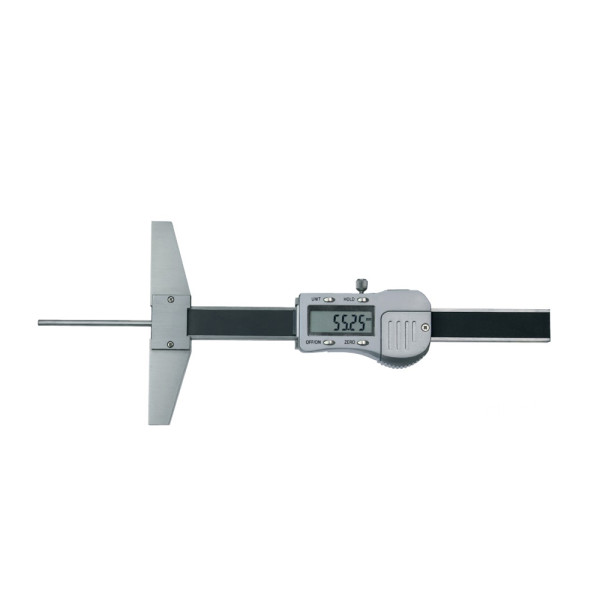 Digital Tiefenmessschieber 150 x 100 mm mit runder Tiefenmessstange