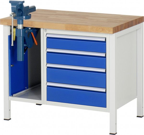 Werkbank B 1000 x T 700 x H 840 mm