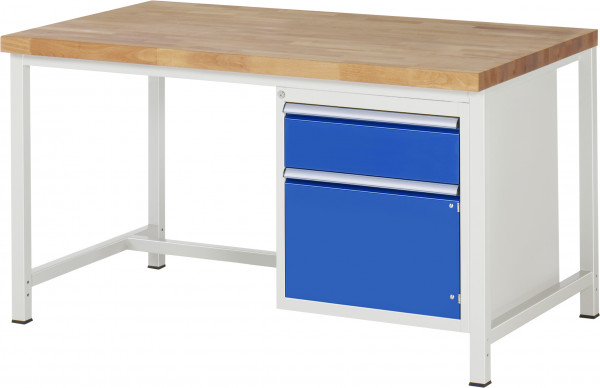 Werkbank B 1500 x T 900 x H 840 mm