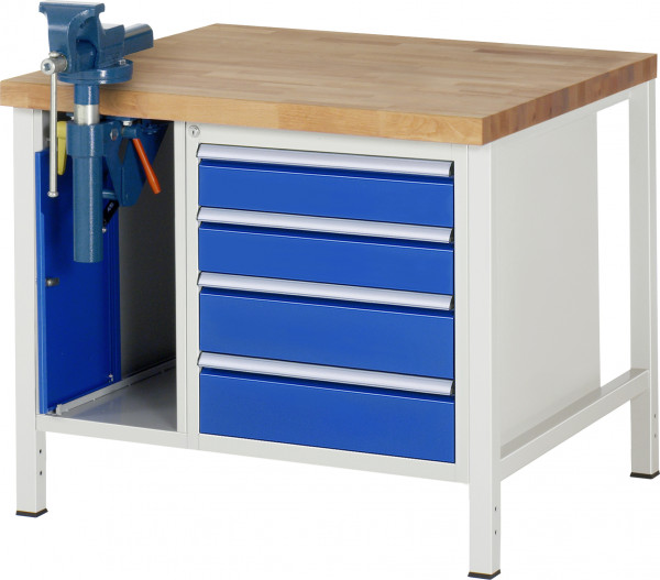 Werkbank B 1000 x T 900 x H 840 mm