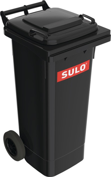 Müllgroßbehälter 80l HDPE anthrazitgrau fahrbar