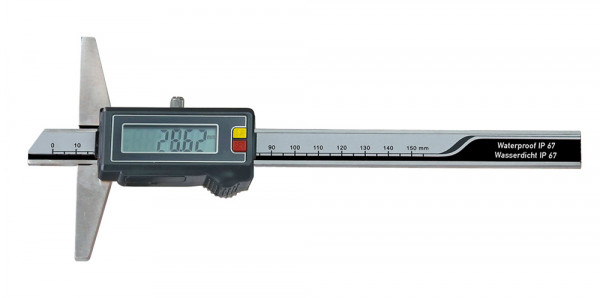 Digital Tiefen-Messschieber 0 - 150 mm IP 67 Schutz