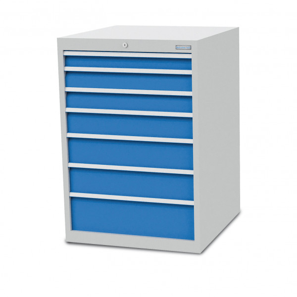 Schubladenschrank B 705 x T 736 x H 1019 mm mit 7 Schubladen R 24-24