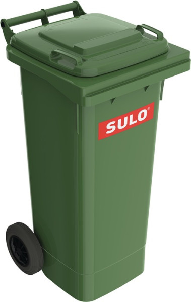Müllgroßbehälter 80l HDPE grün fahrbar