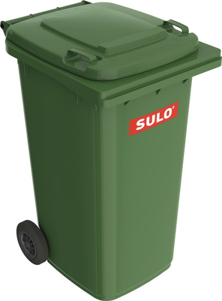 Müllgroßbehälter 240l HDPE grün fahrbar