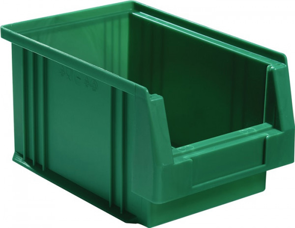 Sichtlagerkasten PLK grün Größe 3 L 230/205 x B 150/122 x H 125 mm