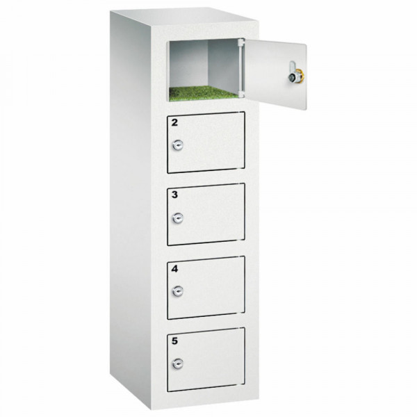 Handyfächerschrank mit 5 Fächern H 780 x B 210 x T 200 mm