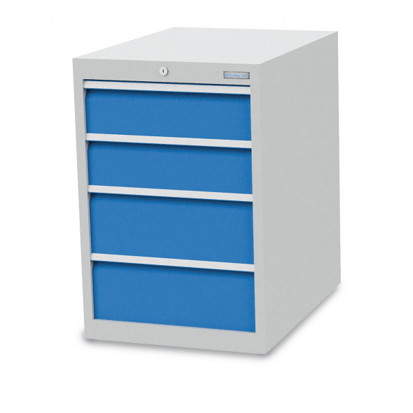 Schubladenschrank B 555 x T 736 x H 819 mm mit 4 Schubladen R 18-24