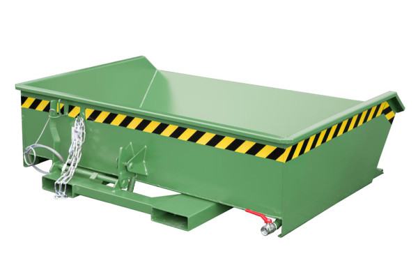 Mini-Spänebehälter SMGU 610 lackiert resedagrün RAL 6011