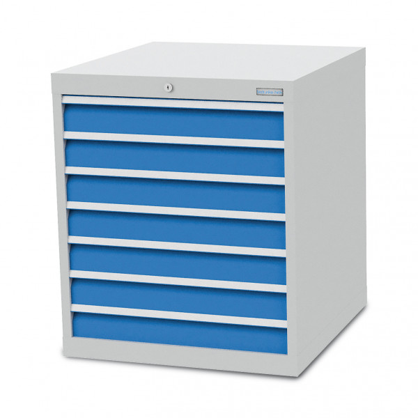 Schubladenschrank B 705 x T 736 x H 819 mm mit 7 Schubladen R 24-24
