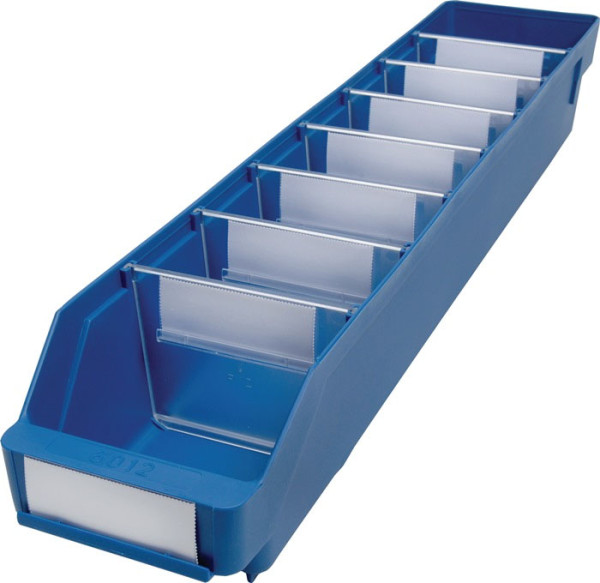 Regalkasten ST blau L 600 x B 120 x H 95 mm PP