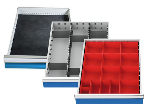 Einteilungssortiment 3-teilig R 18-24 Schubladennutzmaß 450 x 600 mm