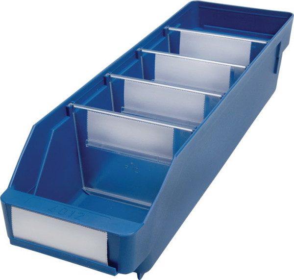 Regalkasten ST blau L 400 x B 120 x H 95 mm PP