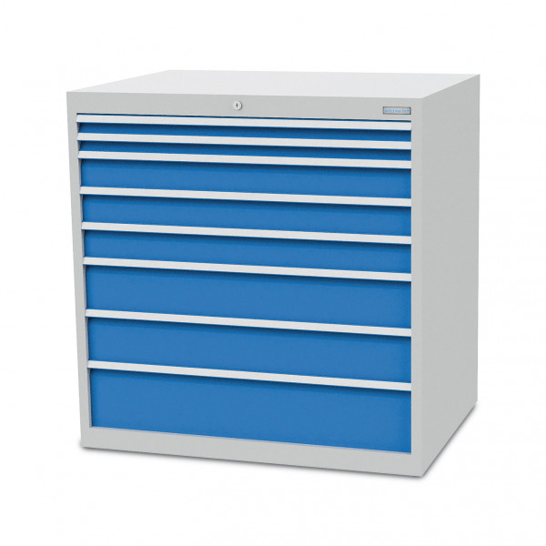 Schubladenschrank B 1005 x T 736 x H 1019 mm mit 8 Schubladen R 36-24