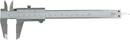 Messschieber 0-150 mm analog mit Feststellschraube DIN 862