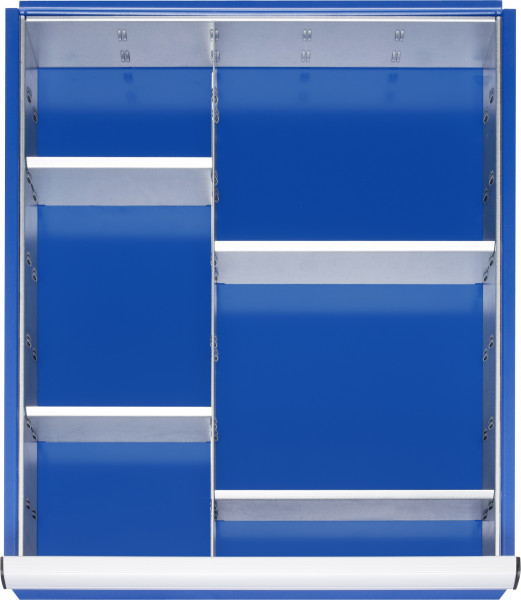 Einteilungsset für Schubladen- Innenmaß B 490 x T 560 mm