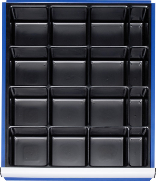 Einteilungsset für Schubladen- Innenmaß B 490 x T 560 mm
