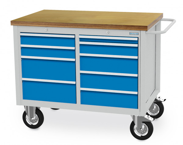 Mobile Werkbank Set B 1250 x T 750 x H 935 mm R 18-24