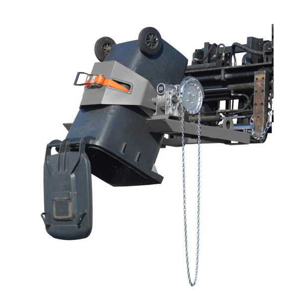 Fasskipper Typ FLEX-K lackiert mausgrau RAL 7005