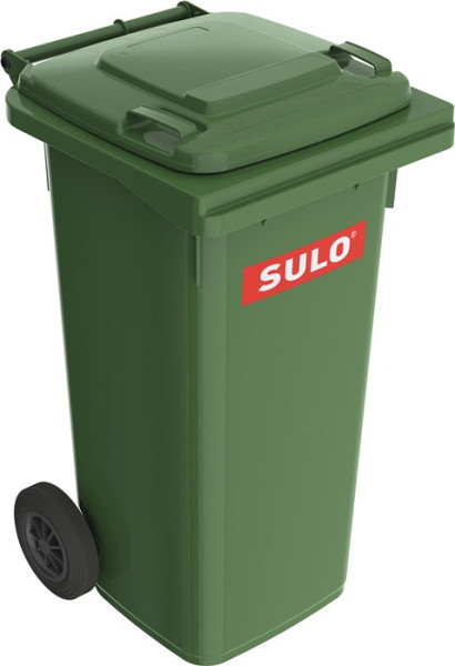 Müllgroßbehälter 120l HDPE grün fahrbar
