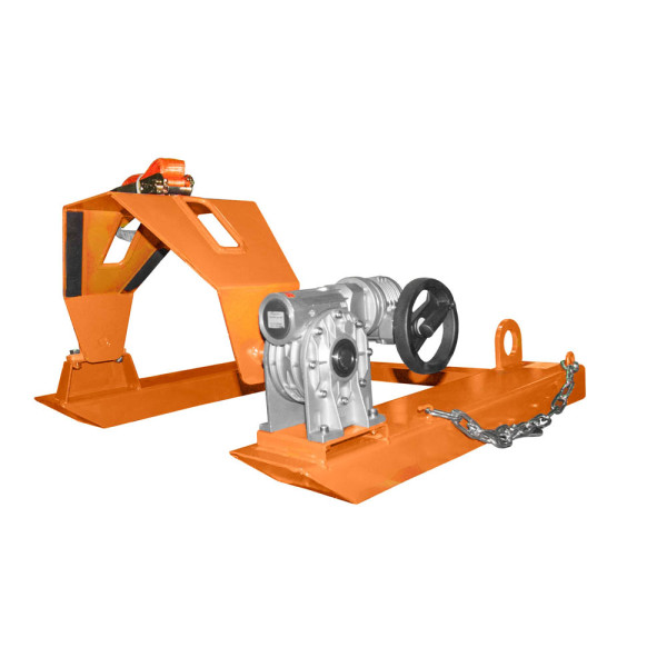 Fasskipper Typ FLEX-HK lackiert gelborange RAL 2000