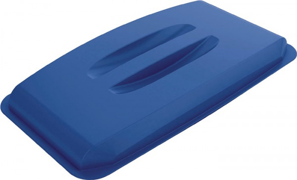Deckel blau für Wertstoffsammler