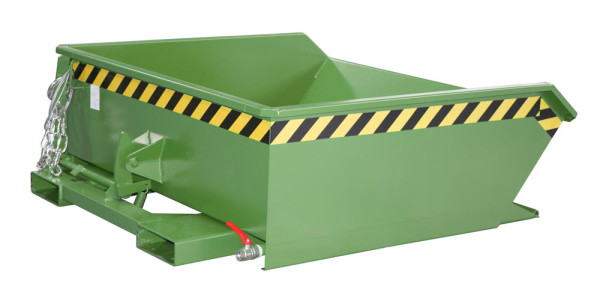 Mini-Spänebehälter SMGU 460 lackiert resedagrün RAL 6011