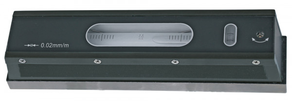 Präzisions-Wasserwaage 150 mm Ablesung 0,02 mm/m